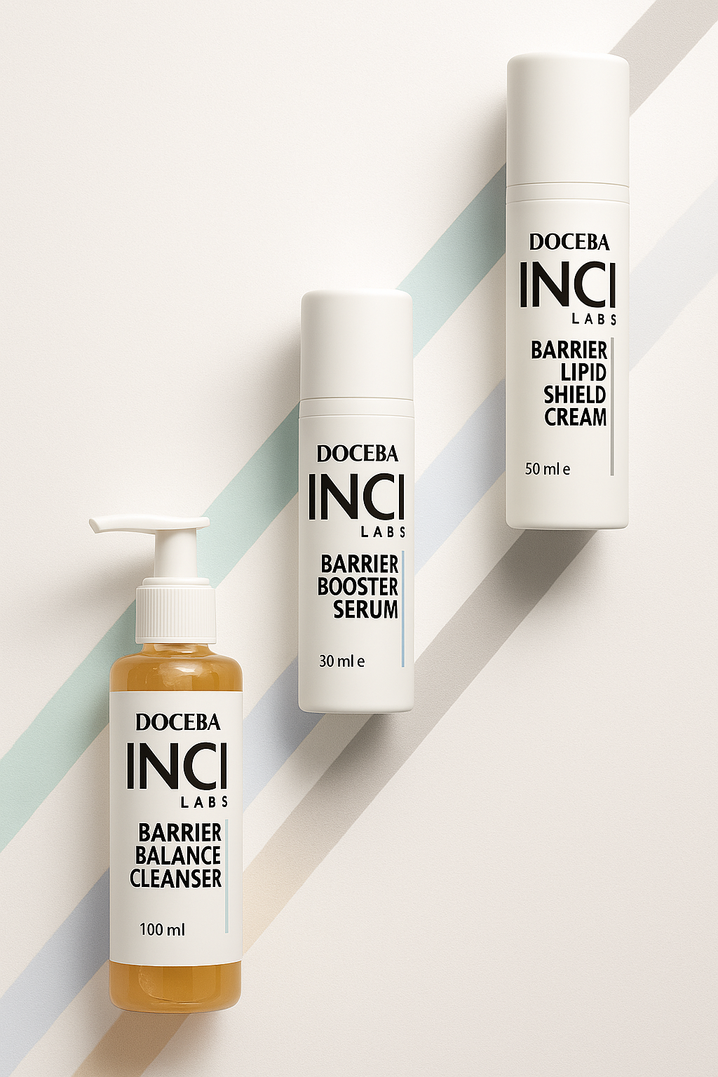 INCI Labs Barrier Care Bundle – Reinigung, Serum & Pflege