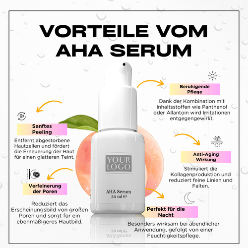 AHA serum